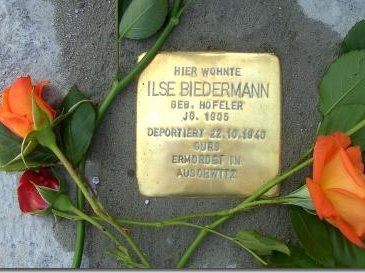 Stolperstein Ilse Biedermann