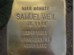 Stolperstein Samuel Weil 