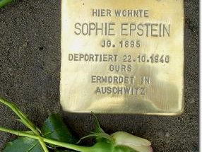 Stolperstein Sophie Epstein